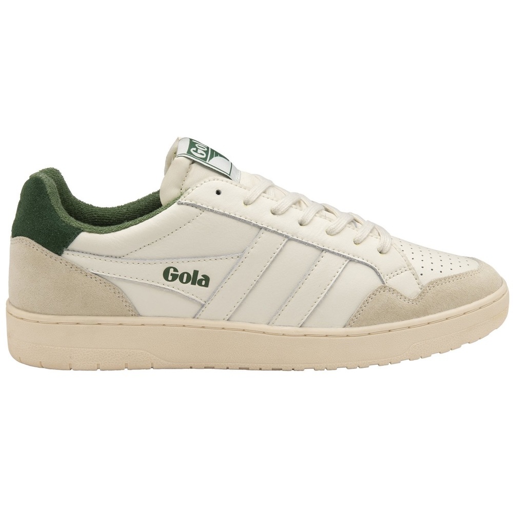 Gola Classics Women’s Eagle Sneakers {Off White/Evergreen} 7.5